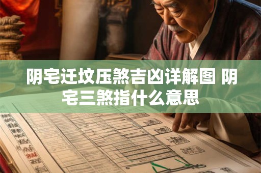 阴宅迁坟压煞吉凶详解图 阴宅三煞指什么意思
