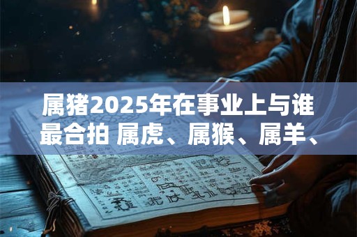 属猪2025年在事业上与谁最合拍 属虎、属猴、属羊、属狗