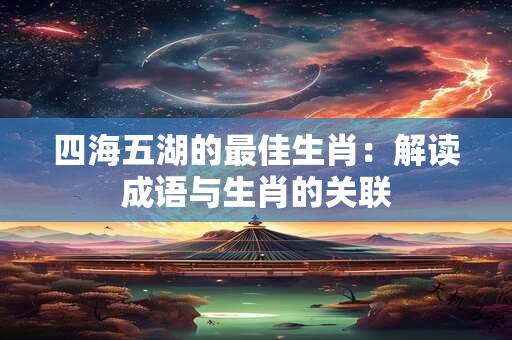 四海五湖的最佳生肖：解读成语与生肖的关联