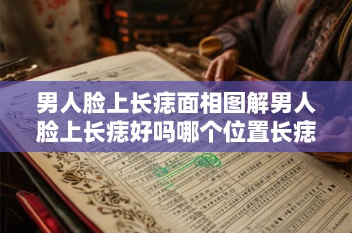 男人脸上长痣面相图解男人脸上长痣好吗哪个位置长痣不好图片