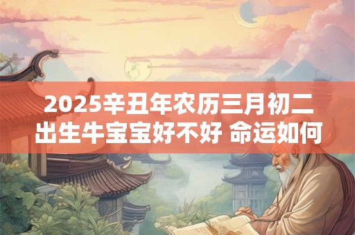 2025辛丑年农历三月初二出生牛宝宝好不好 命运如何