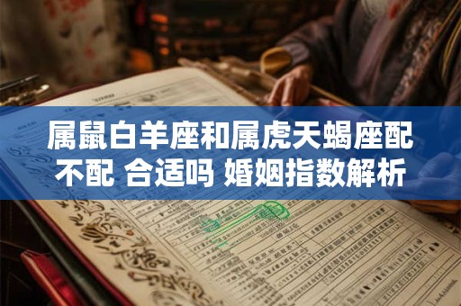 属鼠白羊座和属虎天蝎座配不配 合适吗 婚姻指数解析