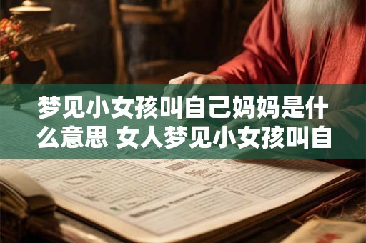 梦见小女孩叫自己妈妈是什么意思 女人梦见小女孩叫自己妈妈什么意思