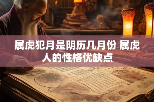 属虎犯月是阴历几月份 属虎人的性格优缺点