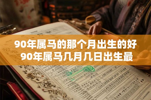 90年属马的那个月出生的好 90年属马几月几日出生最好