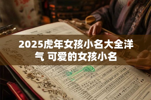2025虎年女孩小名大全洋气 可爱的女孩小名