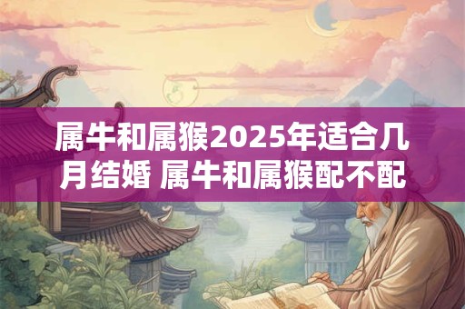 属牛和属猴2025年适合几月结婚 属牛和属猴配不配