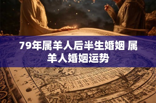 79年属羊人后半生婚姻 属羊人婚姻运势