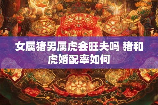 女属猪男属虎会旺夫吗 猪和虎婚配率如何