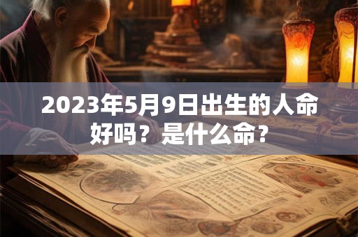 2023年5月9日出生的人命好吗？是什么命？