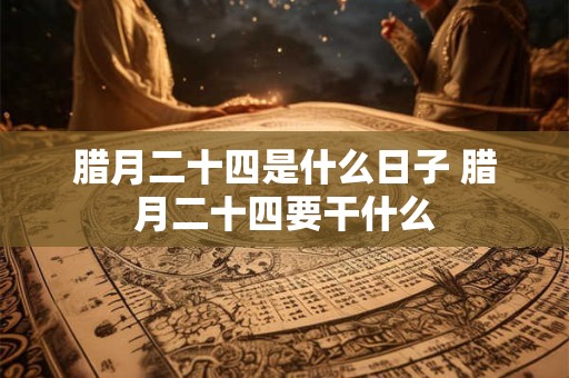 腊月二十四是什么日子 腊月二十四要干什么