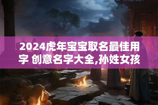 2024虎年宝宝取名最佳用字 创意名字大全,孙姓女孩取名高雅