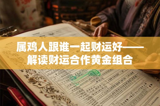 属鸡人跟谁一起财运好——解读财运合作黄金组合