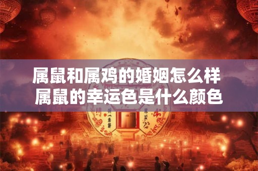 属鼠和属鸡的婚姻怎么样 属鼠的幸运色是什么颜色