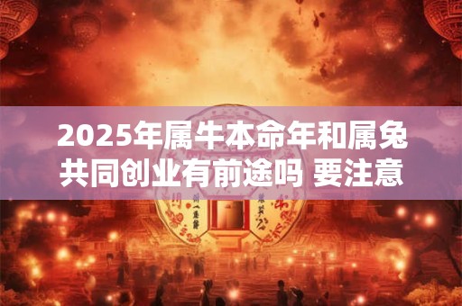 2025年属牛本命年和属兔共同创业有前途吗 要注意什么