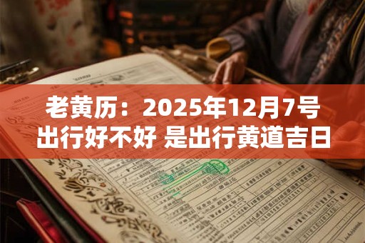 老黄历：2025年12月7号出行好不好 是出行黄道吉日吗