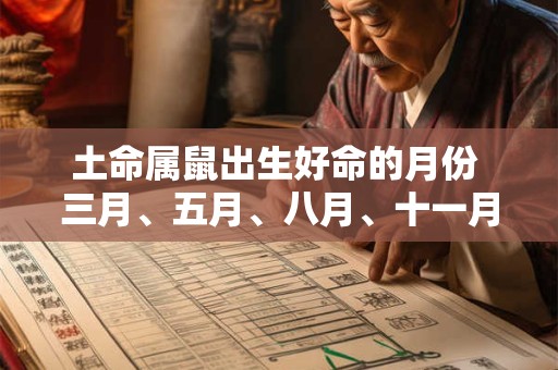 土命属鼠出生好命的月份 三月、五月、八月、十一月