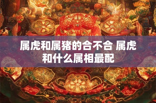 属虎和属猪的合不合 属虎和什么属相最配