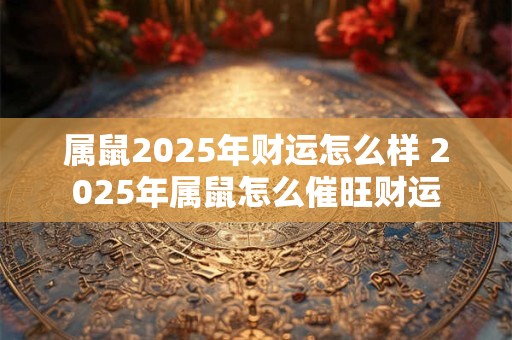 属鼠2025年财运怎么样 2025年属鼠怎么催旺财运