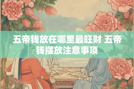 五帝钱放在哪里最旺财 五帝钱摆放注意事项