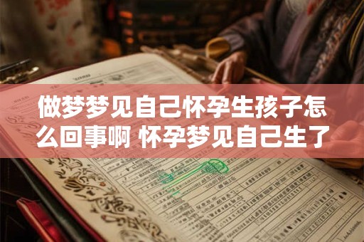 做梦梦见自己怀孕生孩子怎么回事啊 怀孕梦见自己生了女儿