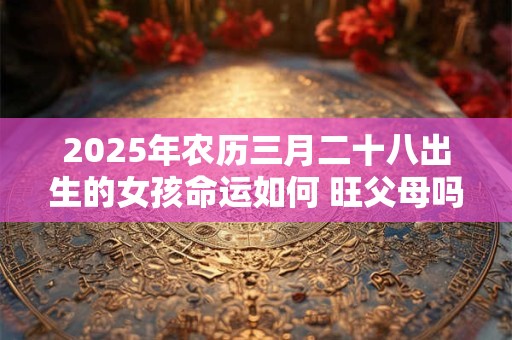 2025年农历三月二十八出生的女孩命运如何 旺父母吗