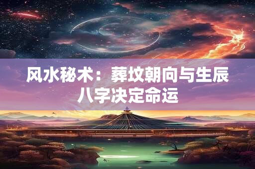 风水秘术：葬坟朝向与生辰八字决定命运