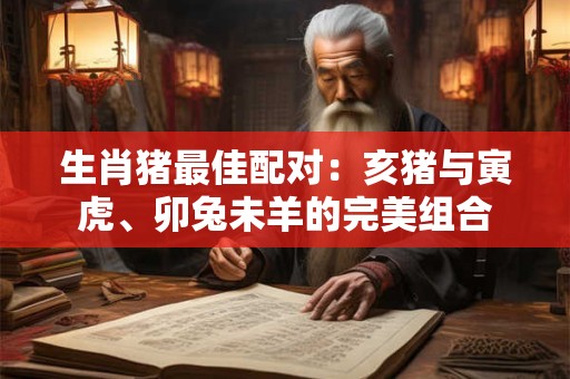 生肖猪最佳配对：亥猪与寅虎、卯兔未羊的完美组合