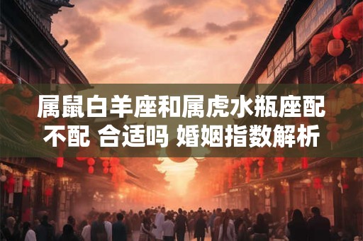 属鼠白羊座和属虎水瓶座配不配 合适吗 婚姻指数解析