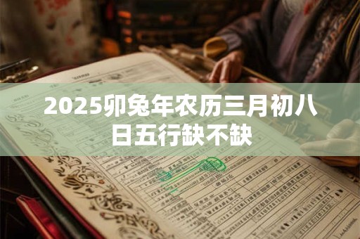 2025卯兔年农历三月初八日五行缺不缺