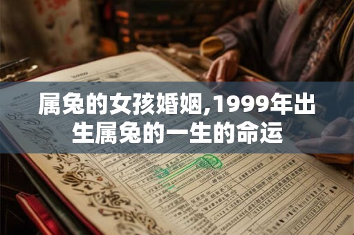 属兔的女孩婚姻,1999年出生属兔的一生的命运