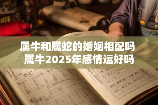 属牛和属蛇的婚姻相配吗 属牛2025年感情运好吗