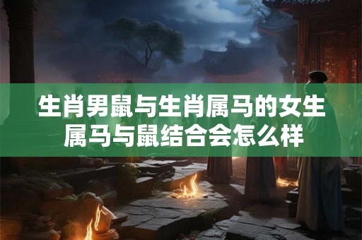 生肖男鼠与生肖属马的女生 属马与鼠结合会怎么样
