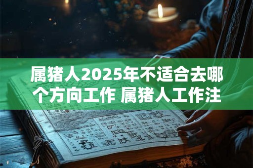 属猪人2025年不适合去哪个方向工作 属猪人工作注意事项