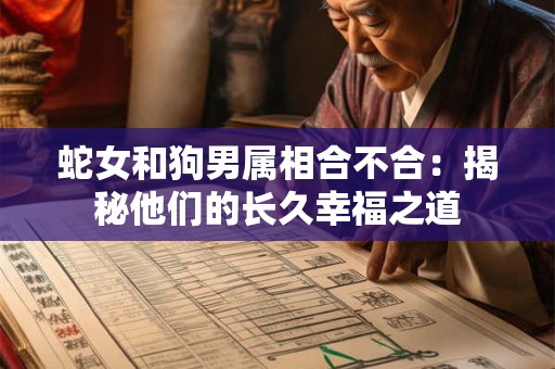 蛇女和狗男属相合不合：揭秘他们的长久幸福之道