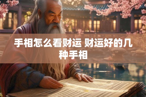 手相怎么看财运 财运好的几种手相