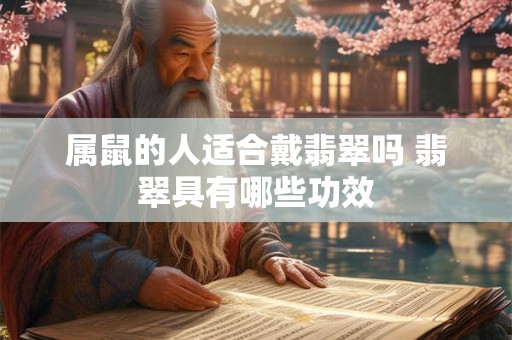 属鼠的人适合戴翡翠吗 翡翠具有哪些功效