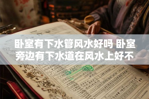 卧室有下水管风水好吗 卧室旁边有下水道在风水上好不好