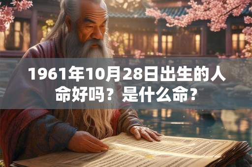 1961年10月28日出生的人命好吗？是什么命？