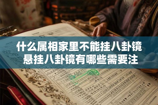 什么属相家里不能挂八卦镜 悬挂八卦镜有哪些需要注意的事情