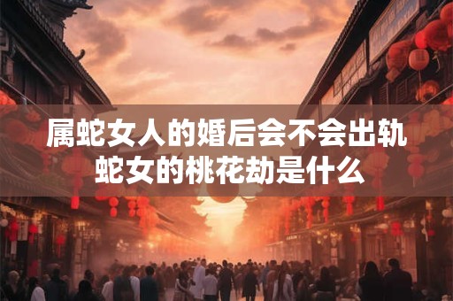 属蛇女人的婚后会不会出轨 蛇女的桃花劫是什么
