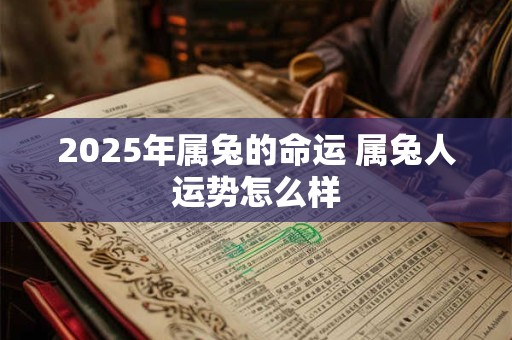 2025年属兔的命运 属兔人运势怎么样