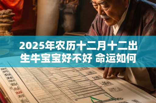 2025年农历十二月十二出生牛宝宝好不好 命运如何