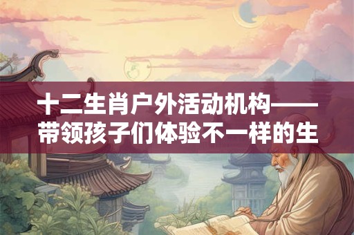 十二生肖户外活动机构——带领孩子们体验不一样的生肖文化 十二生肖户外活动机构——带领孩子们体验不一样的生肖文化
