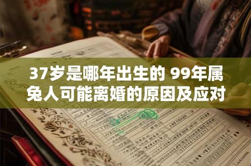 37岁是哪年出生的 99年属兔人可能离婚的原因及应对方法