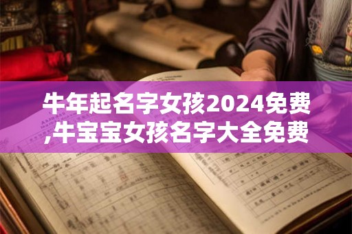 牛年起名字女孩2024免费,牛宝宝女孩名字大全免费 牛年起名字女孩2024免费,牛宝宝女孩名字大全免费