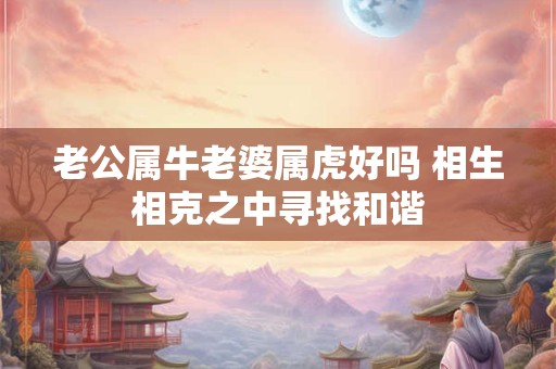 老公属牛老婆属虎好吗 相生相克之中寻找和谐