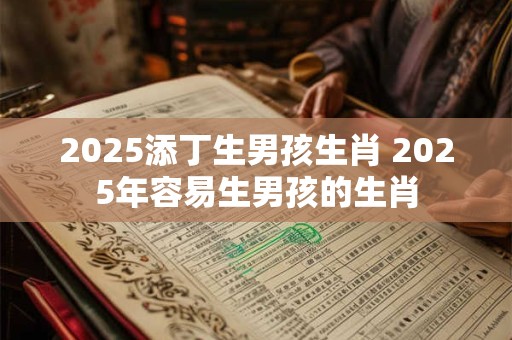 2026添丁生男孩生肖 2026年容易生男孩的生肖