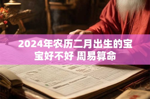 2024年农历二月出生的宝宝好不好 周易算命