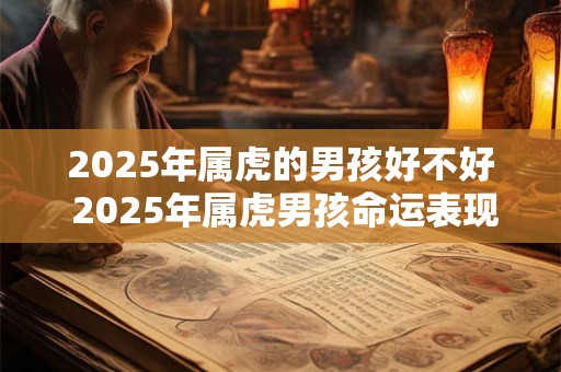 2025年属虎的男孩好不好 2025年属虎男孩命运表现 2025年属虎的男孩好不好 2025年属虎男孩命运表现